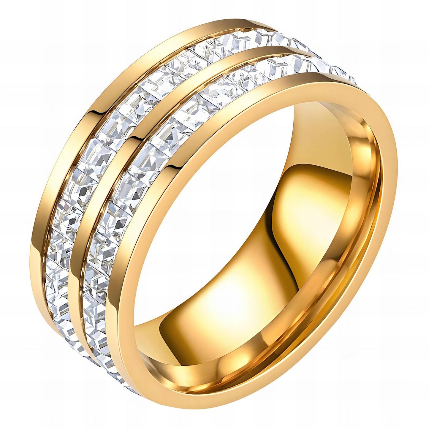 Wifey - 18k Gold Plated Stainless Steel Ring