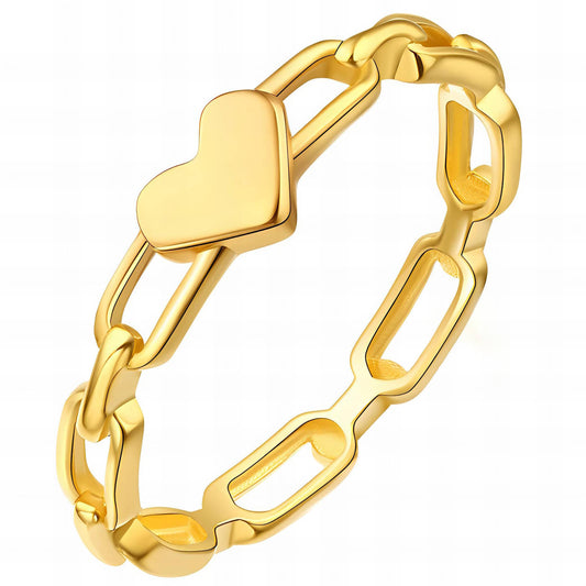 Love - 18K Gold Stainless Steel Ring