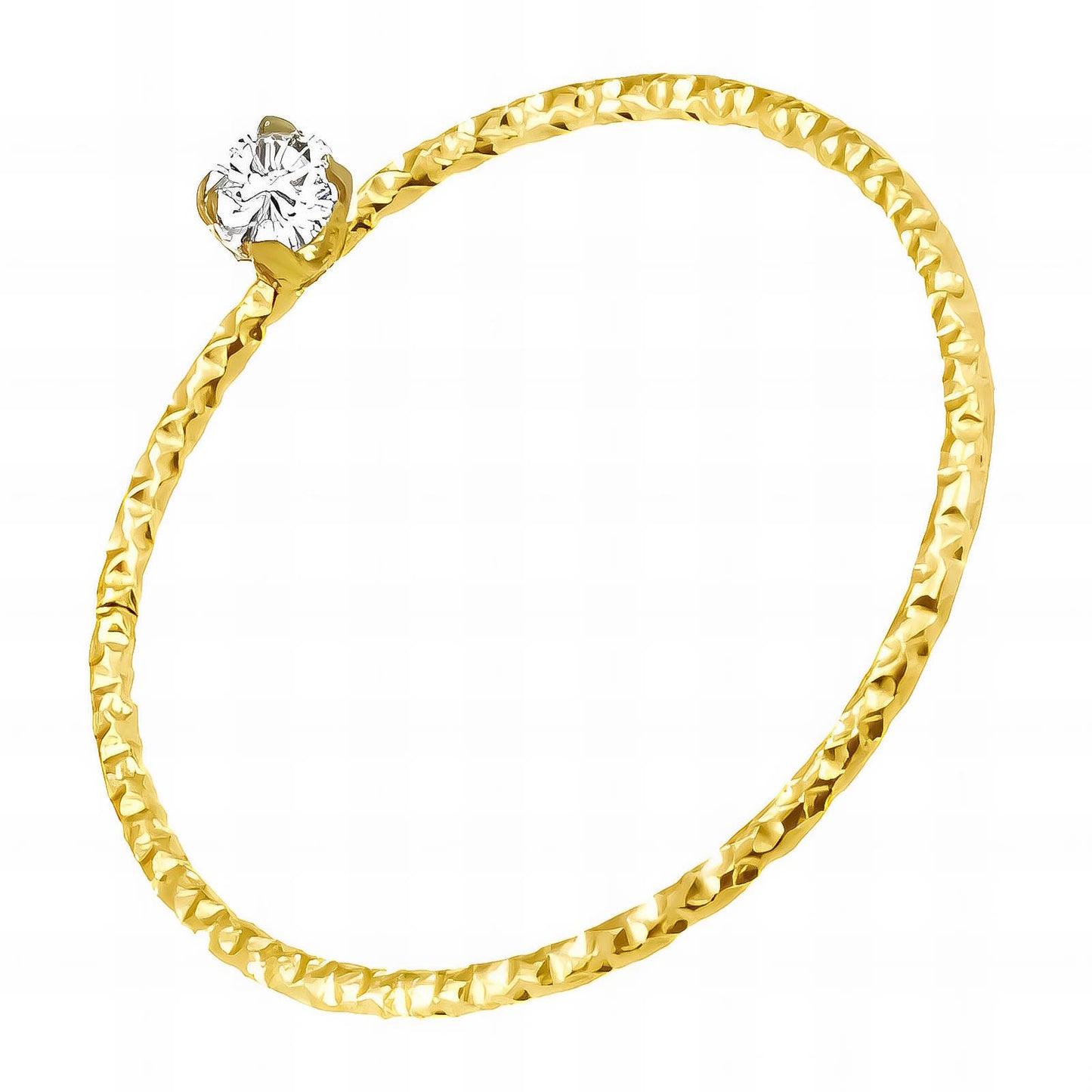 Mary - 18K Gold Plated Stainless Steel Ring