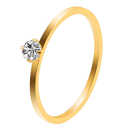 Anne - 18K Gold Plated Stainless Steel Ring