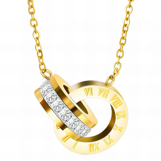 Rome - 18K Gold Plated Stainless Steel Necklace