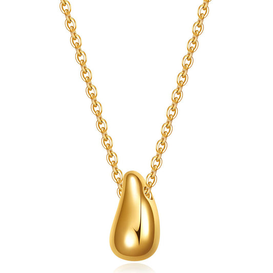 Drop - 18K Gold Plated Stainless Steel Necklace