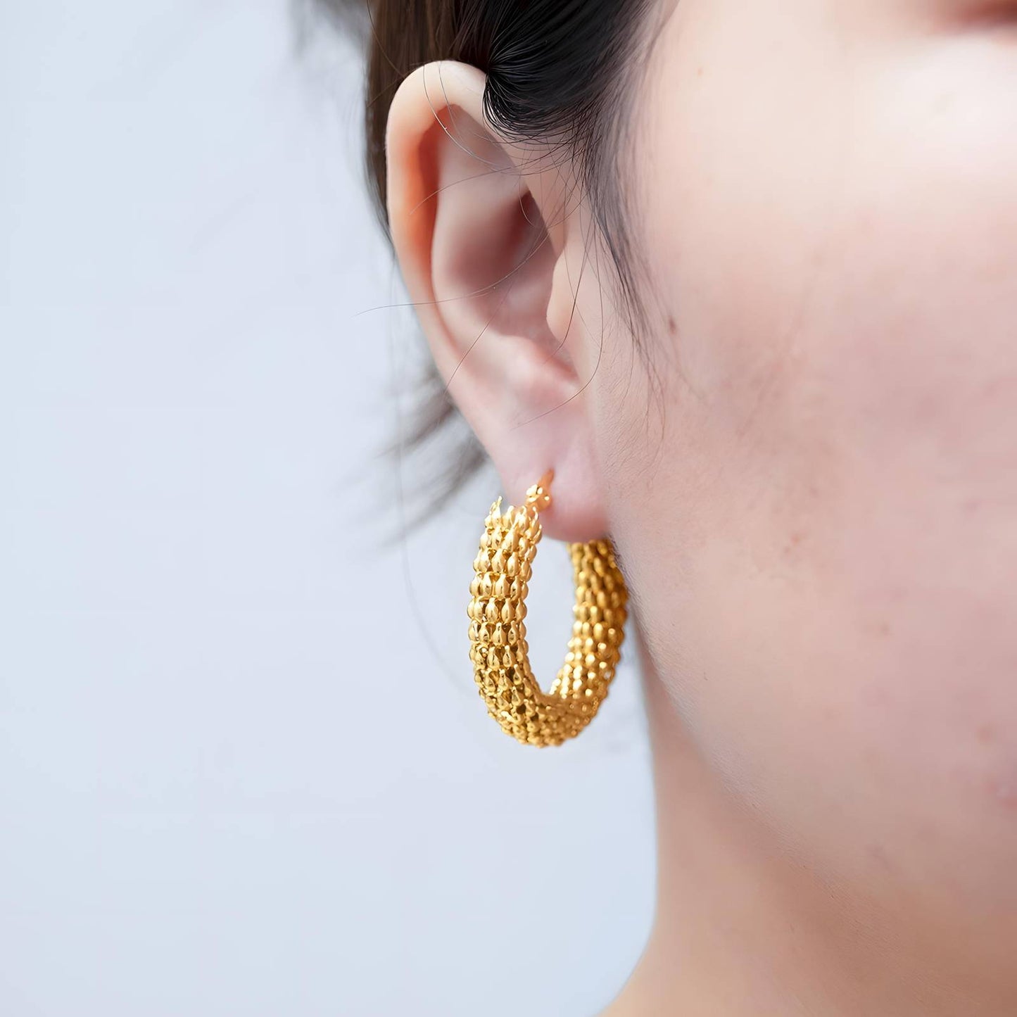 Olivia - 18K Gold Plated Stainless Steel Earrings