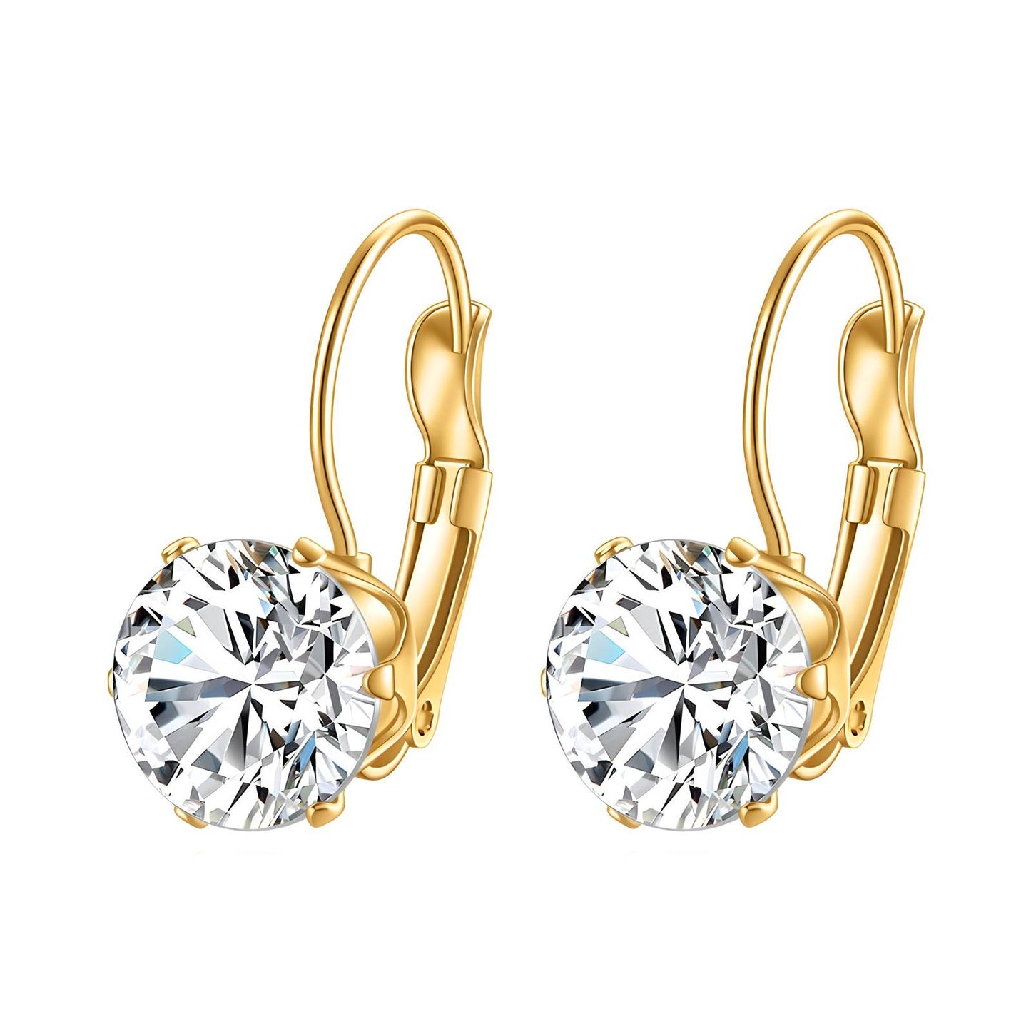 Glamour Diamonds - Stainless Steel Earrings