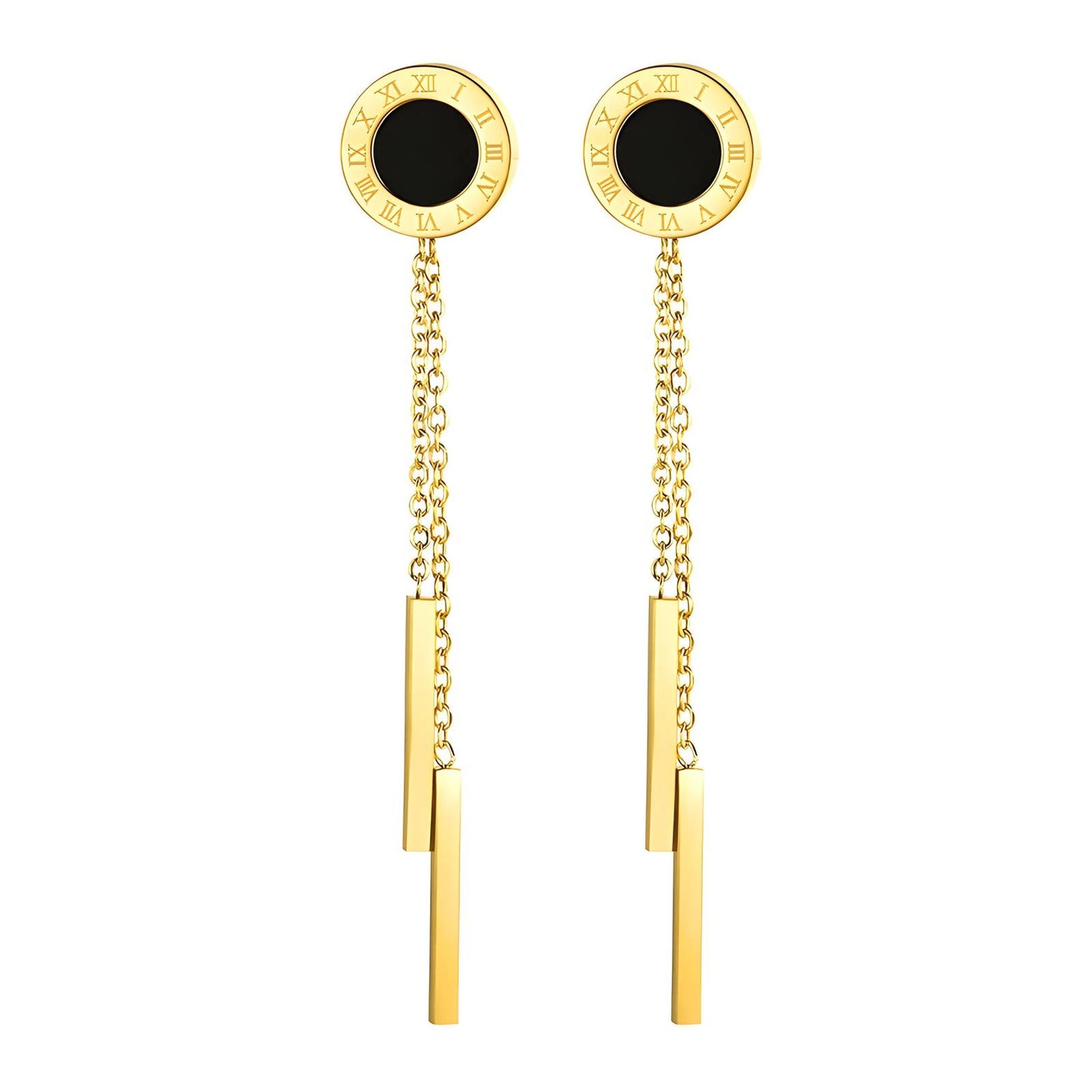 Aurora - 18K Gold Plated Stainless Steel Earrings