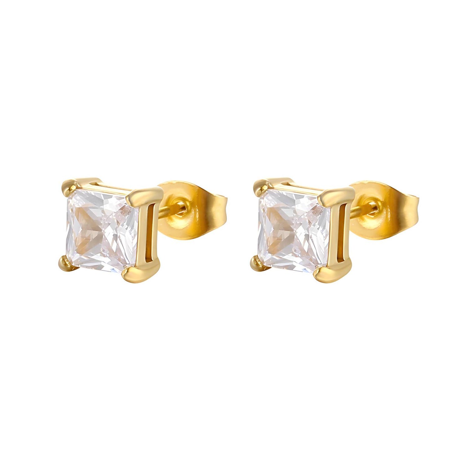 Rosemary - 18K Gold Plated Stainless Steel Earrings