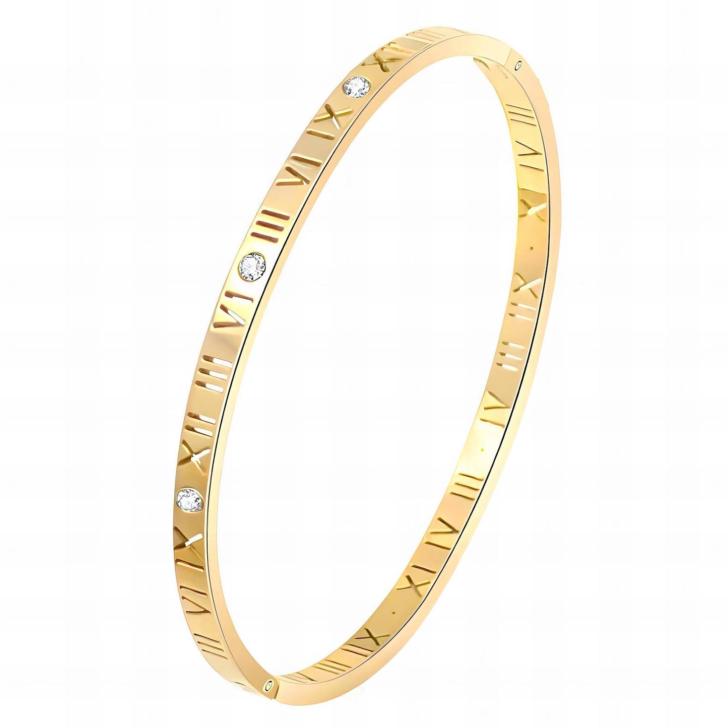 Classy Rome - 18K Gold Plated Stainless Steel Bracelet