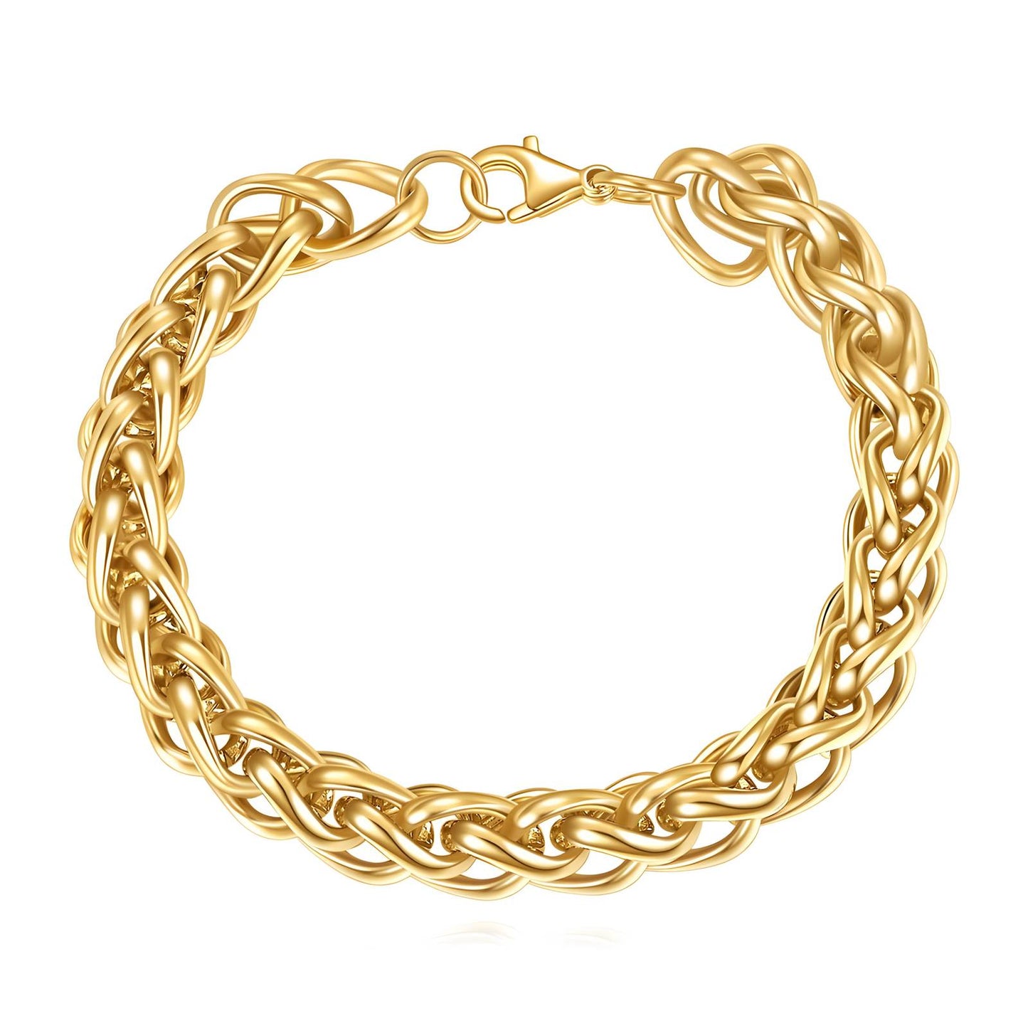 Classy - 18K Gold Plated Stainless Steel Bracelet