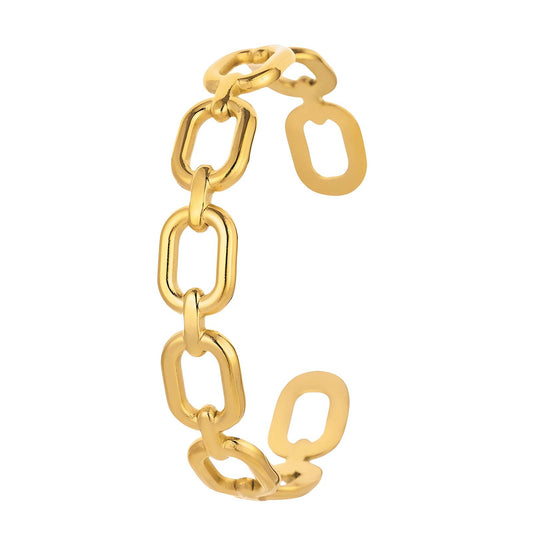 Bubbles - 18K Gold Plated Stainless Steel Bracelet