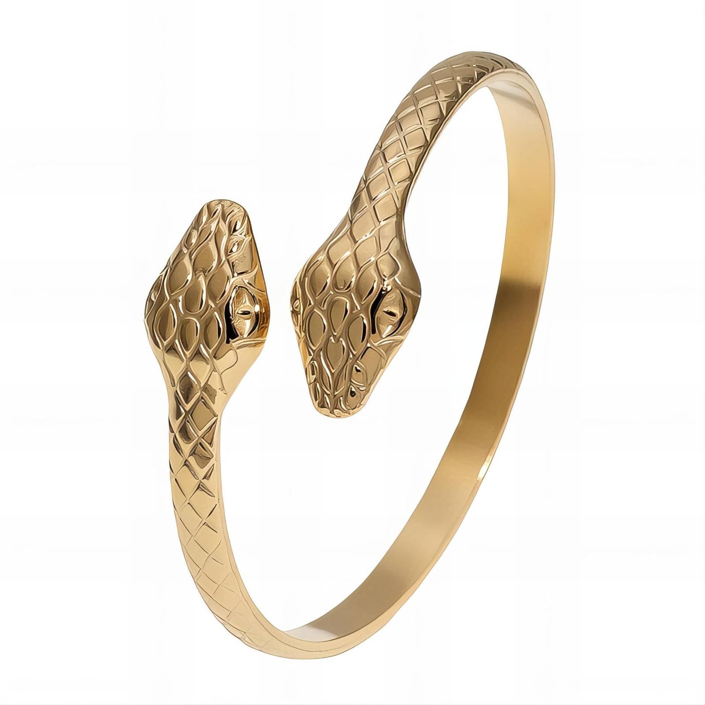 Snakes - 18K Gold Plated Stainless Steel Bracelet