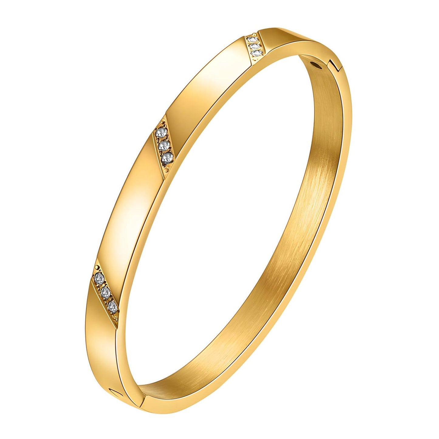 Sky - 18K Gold Plated Stainless Steel Bracelet